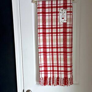 NEW! EXQUISITE LUXURY PLAID OVER SIZED THROW BLANKET